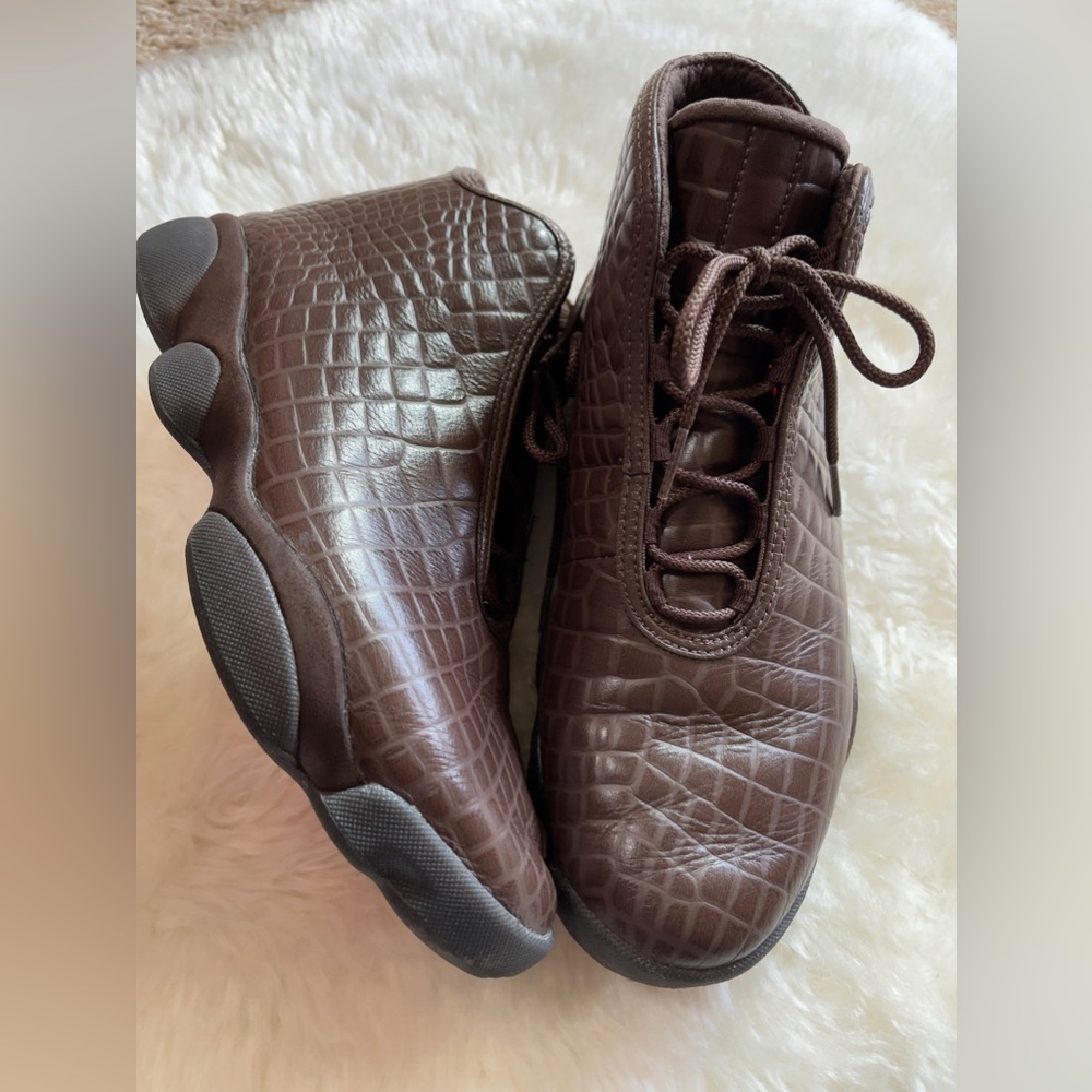 Jordan Horizon Premium Brown High Top sneakers, men’s size 8.5